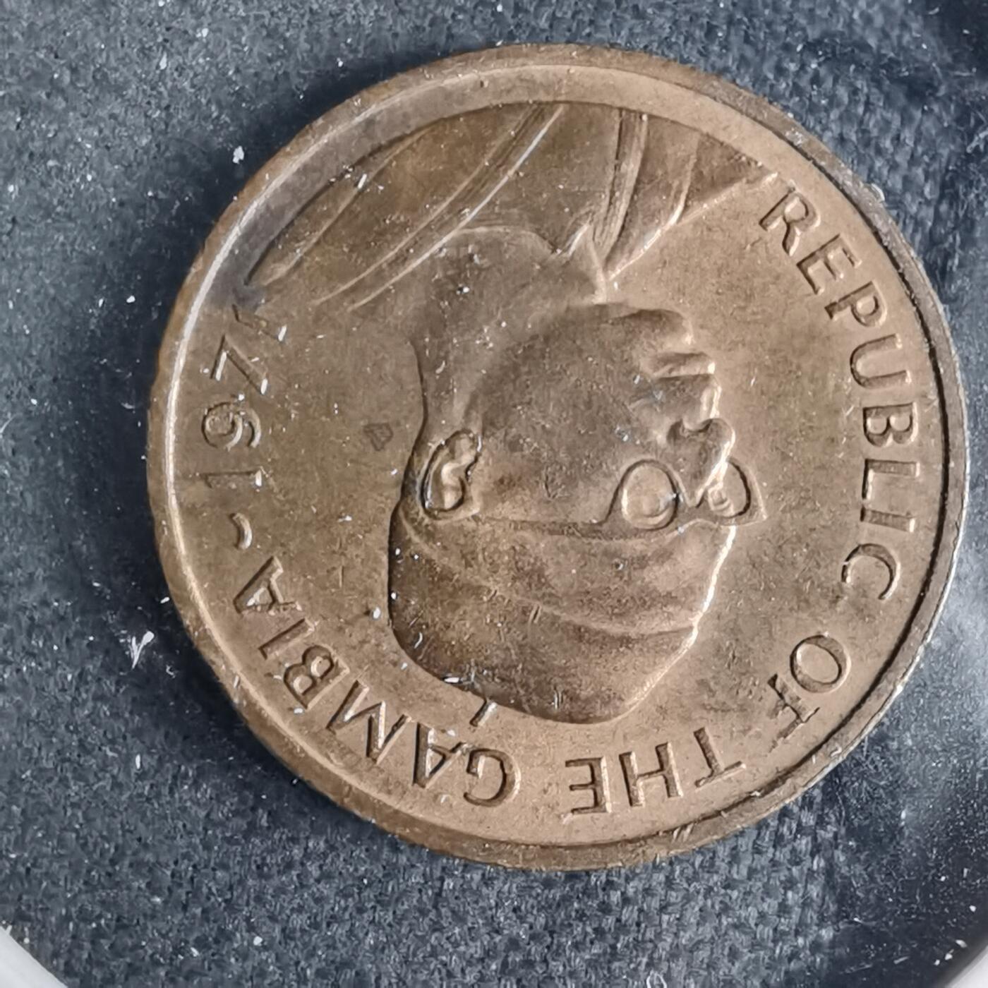 沼泽如烟--第925场 冈比亚1971年1布图