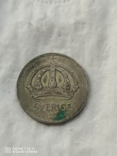 外国银币 - 47年瑞典50欧尔