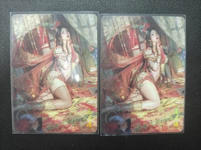 天玑星卡拍第147期《12.8周一截拍》持续收拍收评中 满赠卡需备注 - 焱卡文化 人间传 扈三娘 普卡 两张 