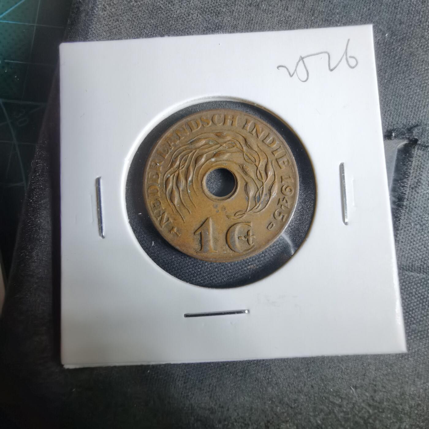 沼泽如烟--第925场 荷属东印度1945年一分