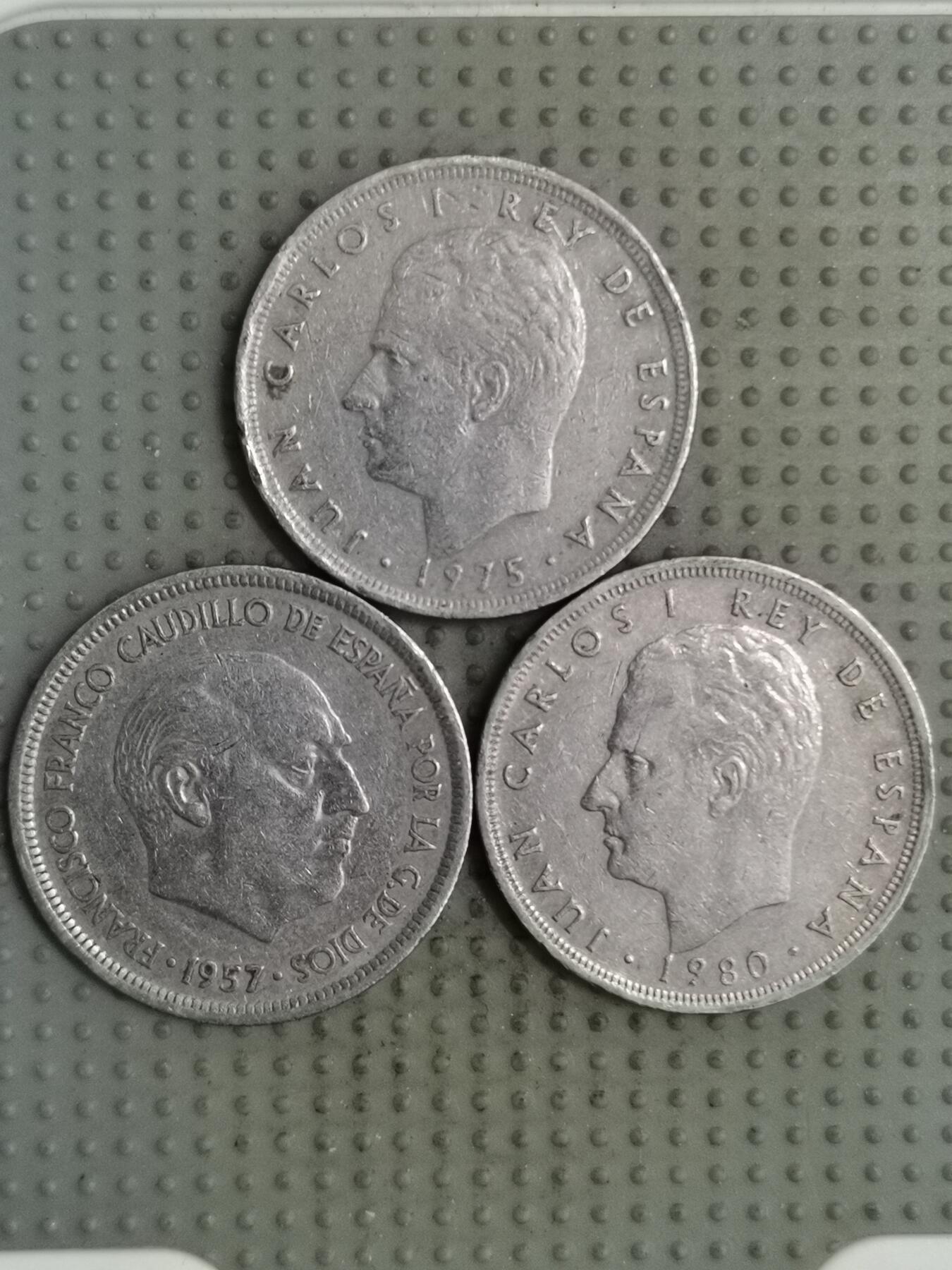 2025年第134场各国散币拍卖（总第134场） 西班牙5比塞塔3枚