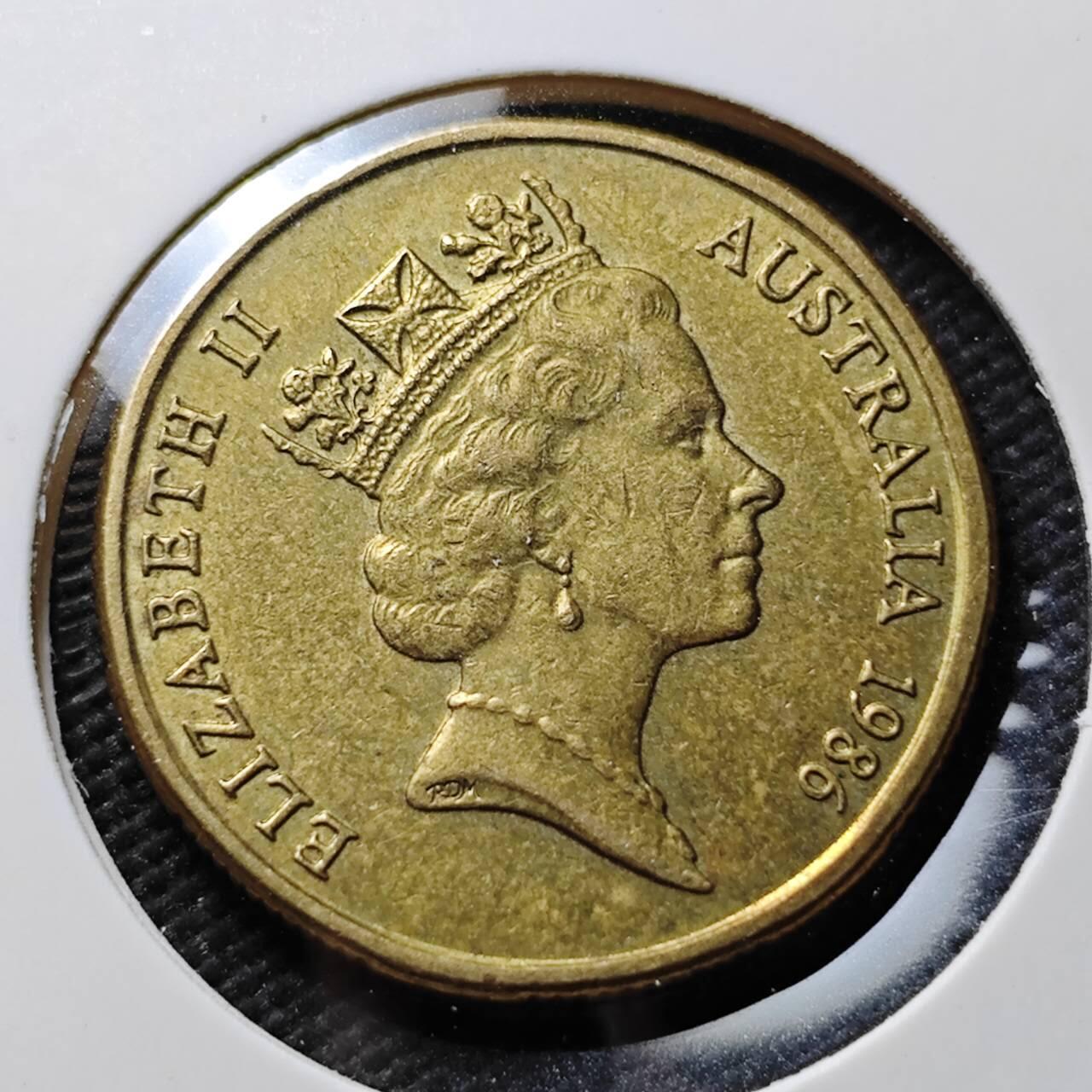 KK钱币收藏小铺 第376期  2月预留时间 周末发货  澳大利亚1元纪念币