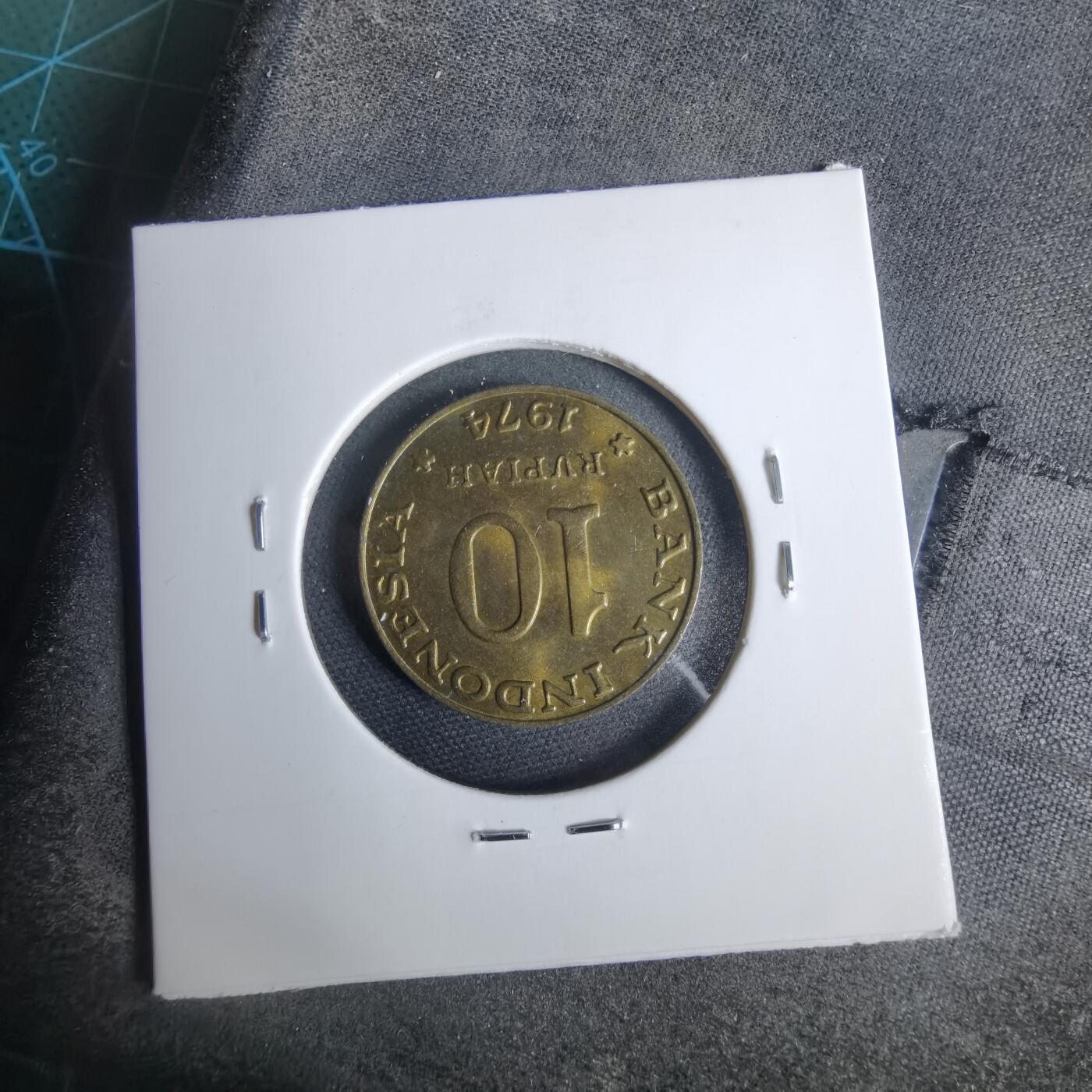 沼泽如烟--第925场 印度尼西亚1974年10卢比