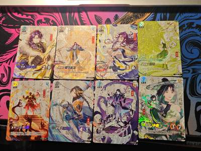 卡牌实验室开始第六次实验 - 【打包】卡游三国一决第三弹 UR×8