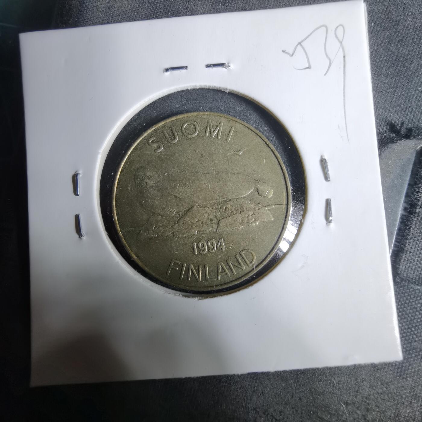 沼泽如烟--第925场 芬兰1994年5马克