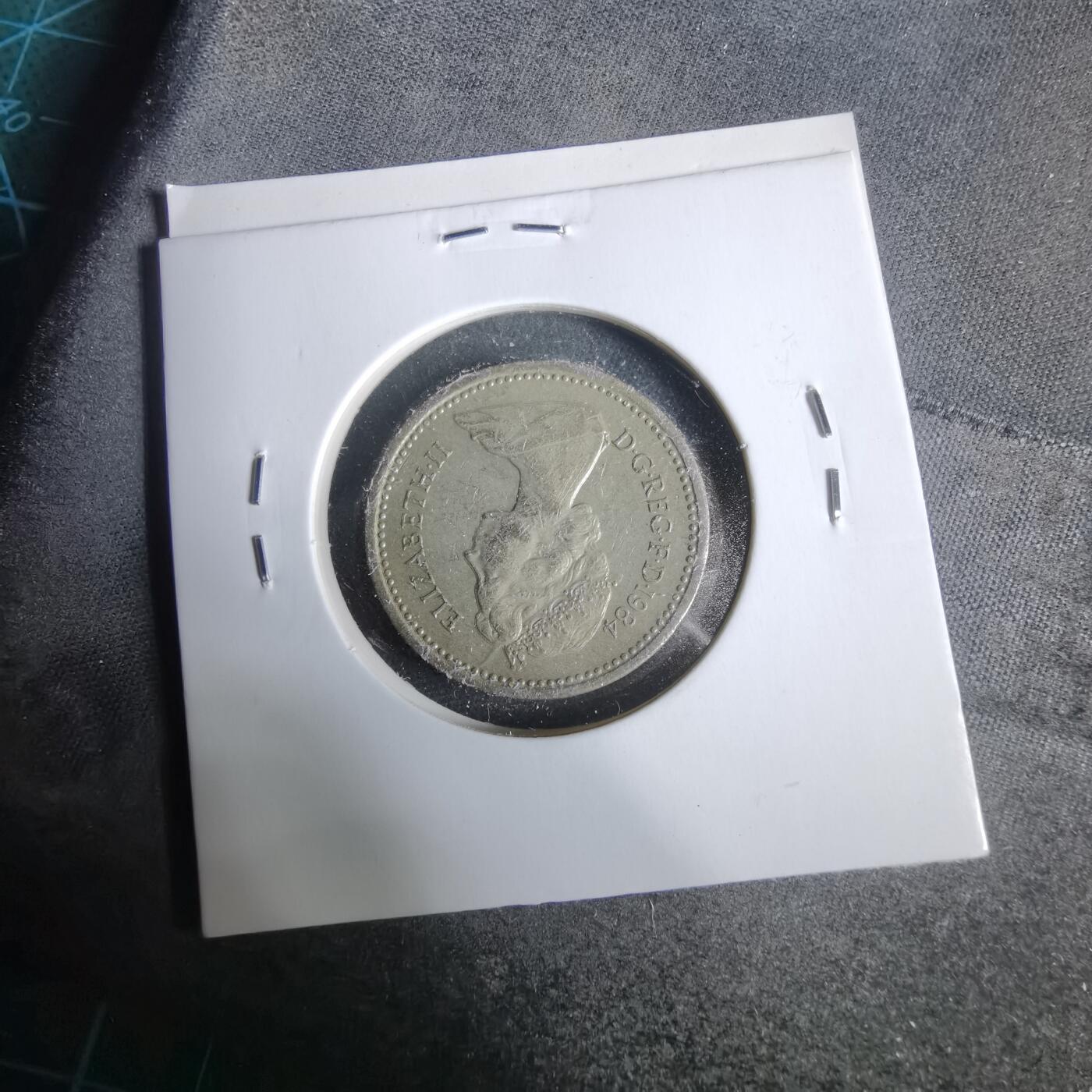 沼泽如烟--第925场 英国1984年一元