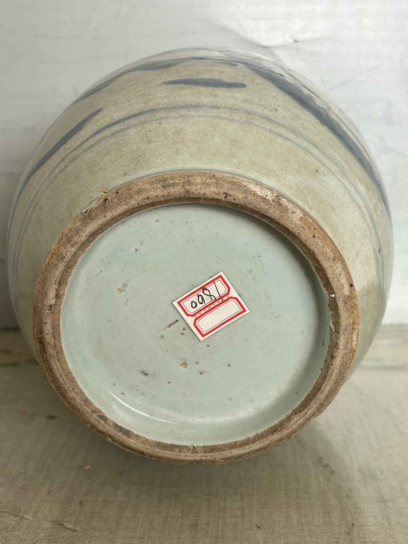 明代青花四系罐实物如图按图发货包邮到家，包老到代