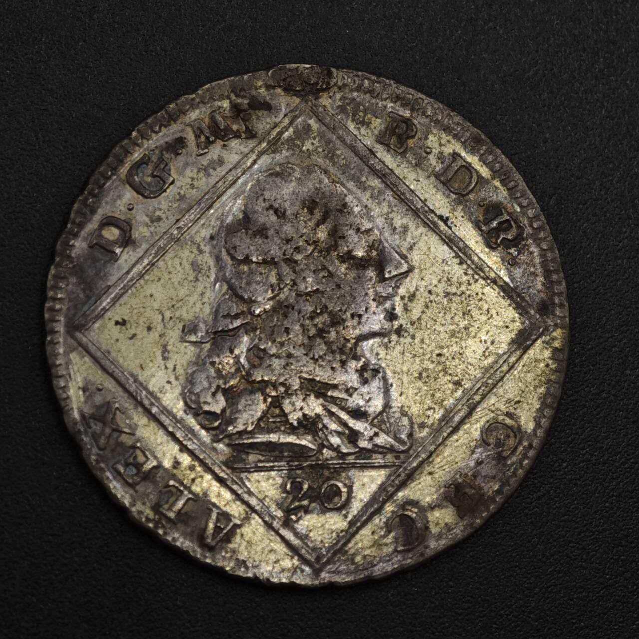 【淘币小摊】实时拍第八百二十二拍   银币套币场   满百包邮可预留二周 每周一统一发货   奥地利哈布斯堡王朝1779年30克鲁泽银币