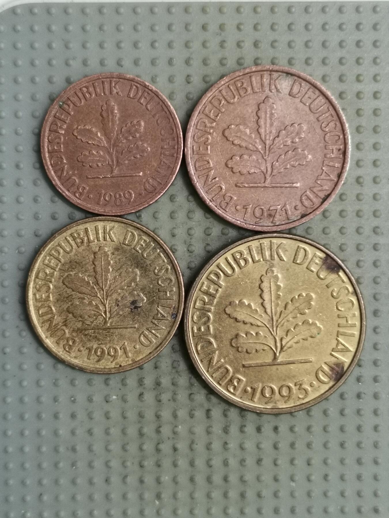 2025年第134场各国散币拍卖（总第134场） 德国4枚