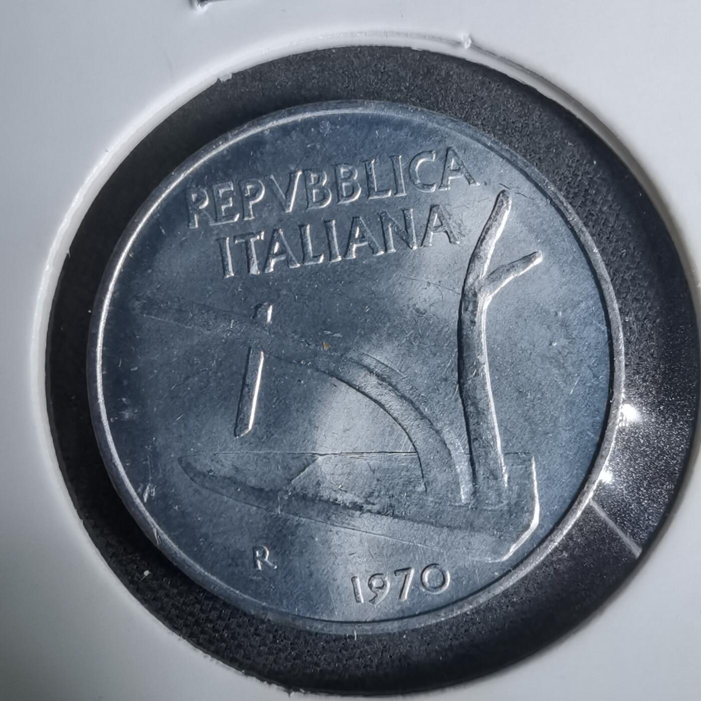 沼泽如烟--第925场 意大利1970年10里拉