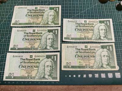 轻松集币无压力 - 苏格兰1镑/组