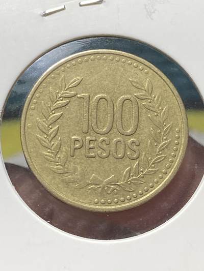 2025年第一百三十四场(总第一百六十场）外国好品纸夹散币场(免佣金) - 哥伦比亚🇨🇴1994年100比索(72边珠版)