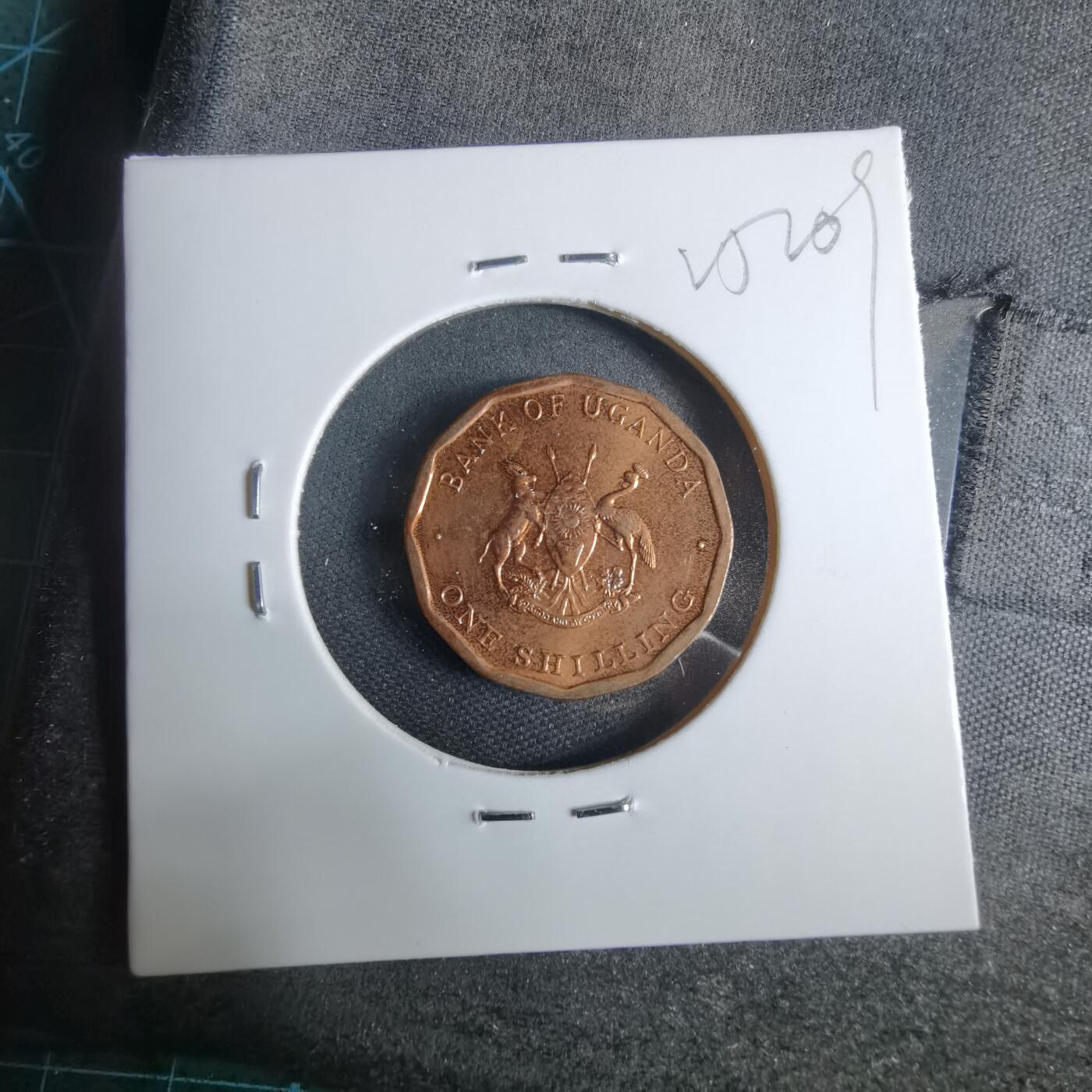 沼泽如烟--第925场 乌干达1987年1先令