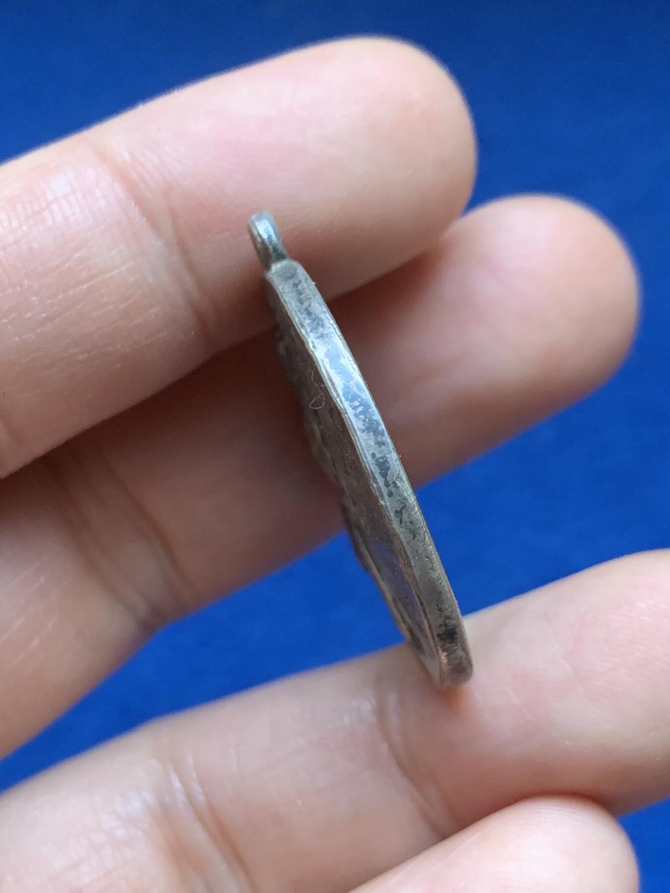 《竞宝斋》第446场 周日，周一，2场连拍 （全场包邮） 1924年宗教活动纪念章 12.6克 30mm