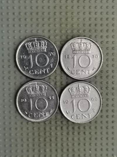 2025年第134场各国散币拍卖（总第134场） - 荷兰10分4枚