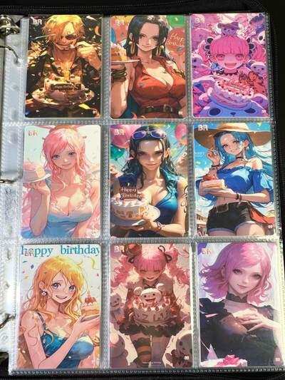 NO.17 好又多金牌大场，新店点关注不迷路！每周一站式配齐，方便凑单！（周6晚8点截拍，卖家送拍0抽成！） 原创海贼王生日版 9张普卡