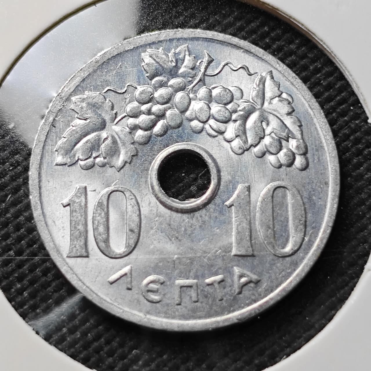 KK钱币收藏小铺 第376期  2月预留时间 周末发货  希腊10雷普塔