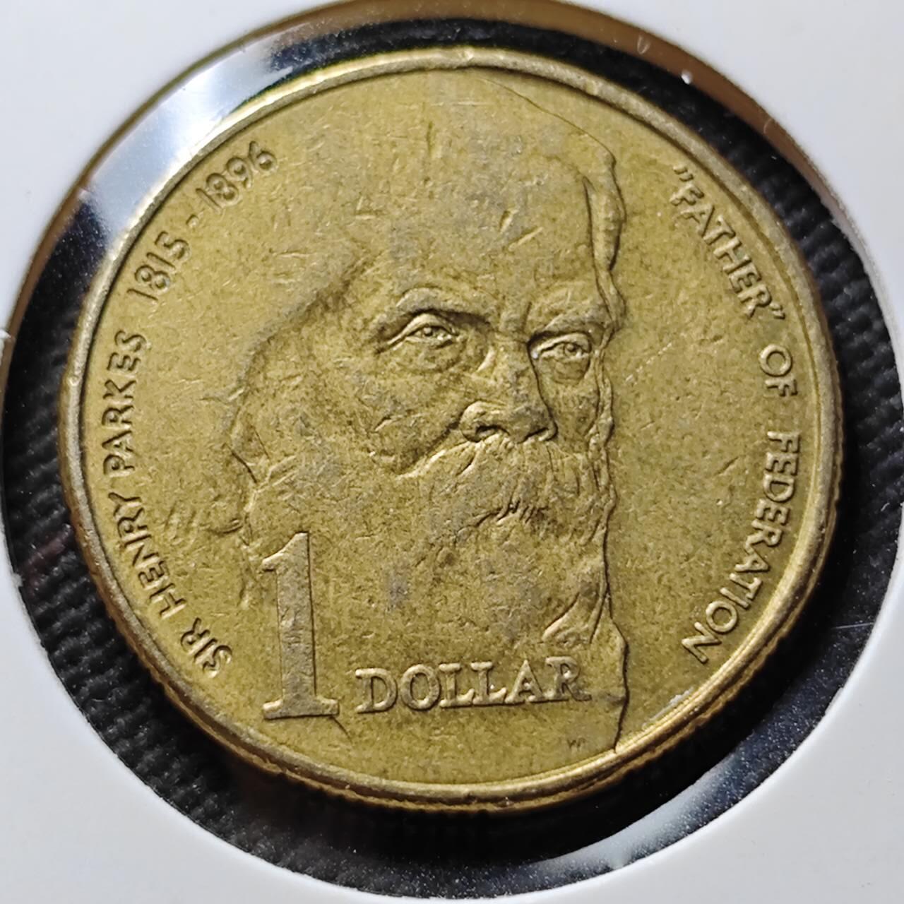 KK钱币收藏小铺 第376期  2月预留时间 周末发货  澳大利亚1元纪念币