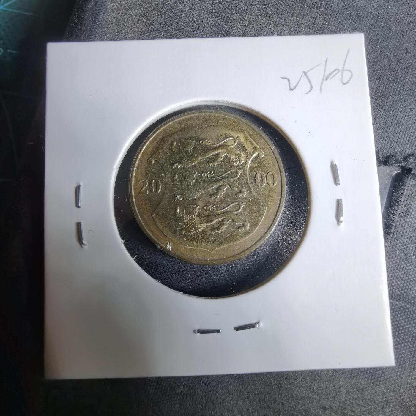 沼泽如烟--第925场 爱沙尼亚2000年1克朗