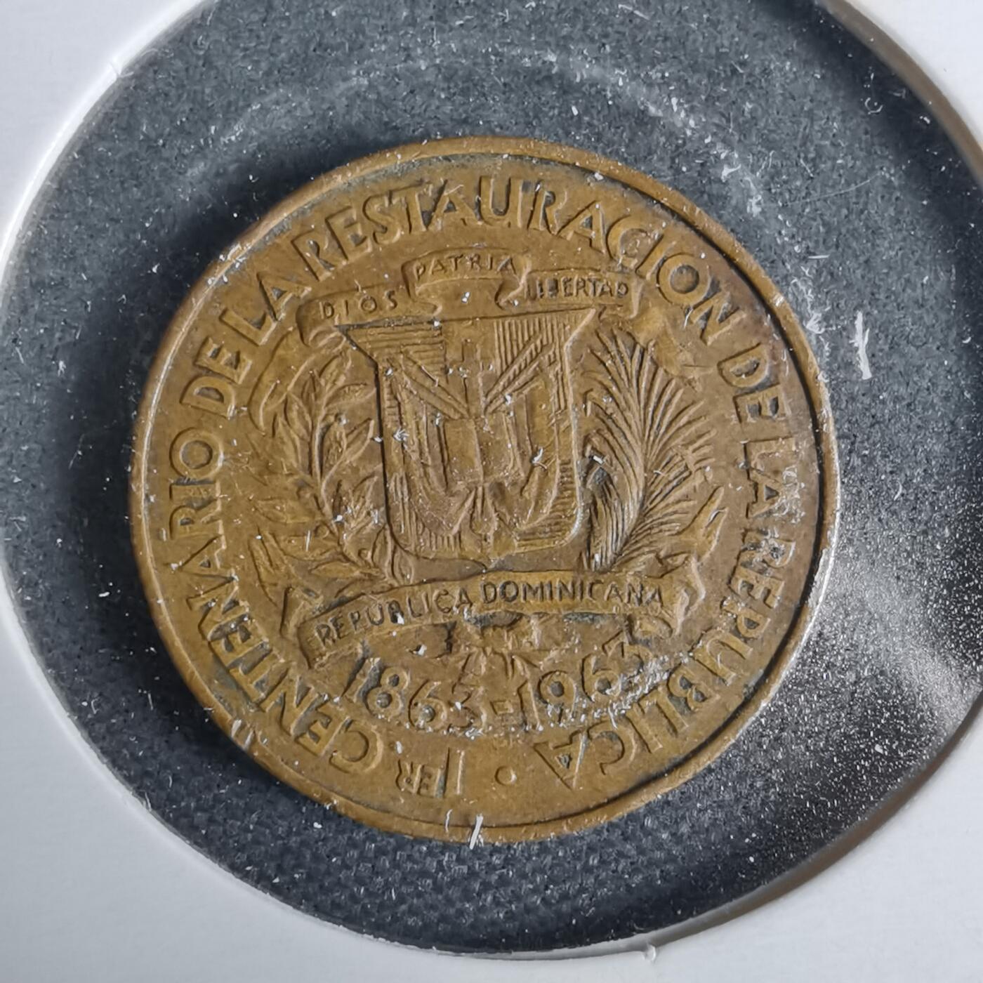 沼泽如烟--第925场 多米尼加1963年一分