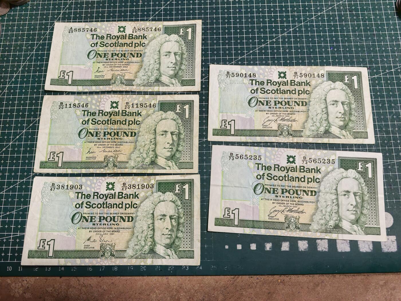 轻松集币无压力 苏格兰1镑/组