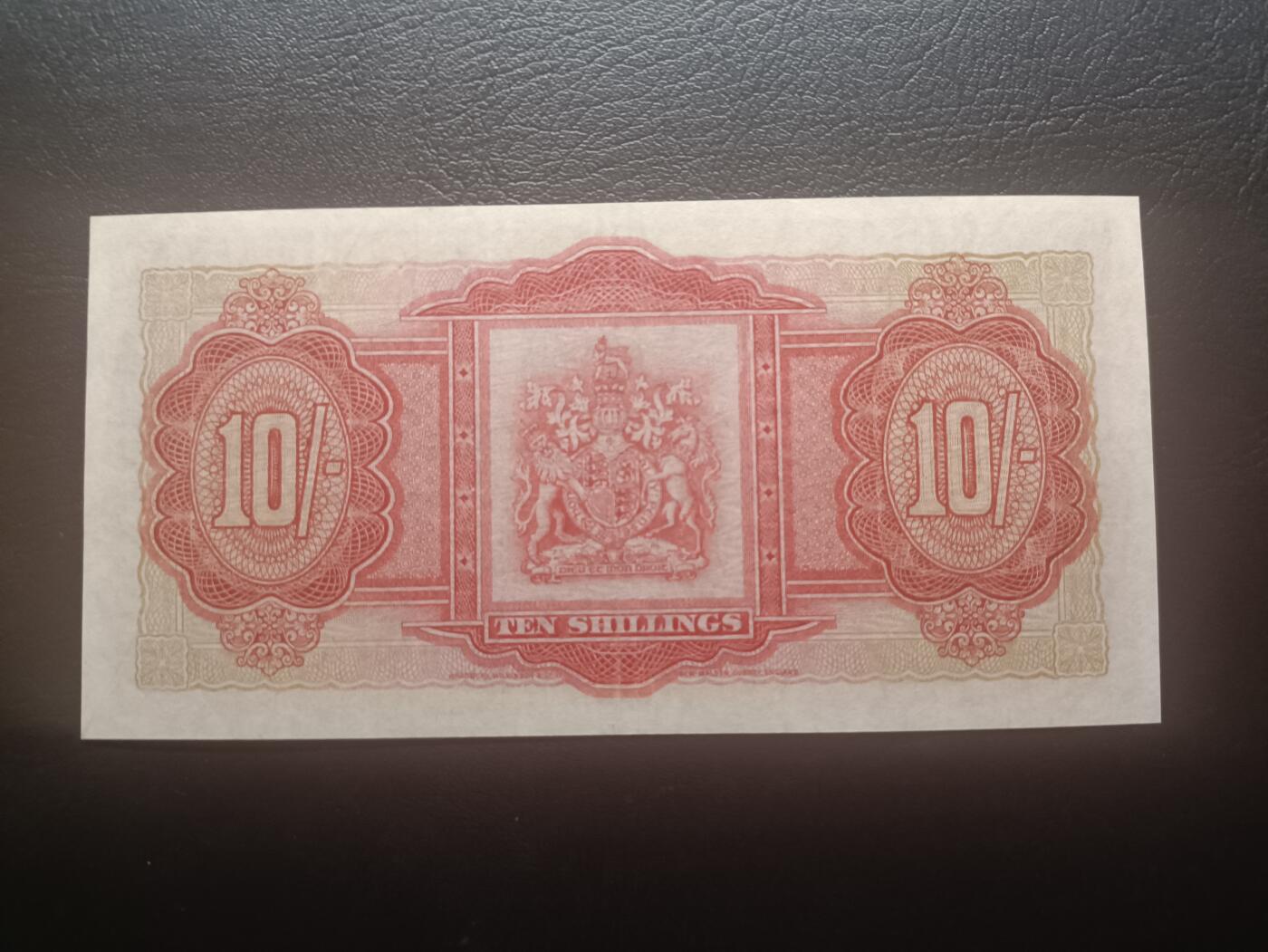 2025十二月第二期，总207期 英属百慕大1957年10先令流通好品XF此年份首冠H/1，青年女王