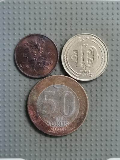 2025年第135场各国散币拍卖（总第135场） - 土耳其3枚