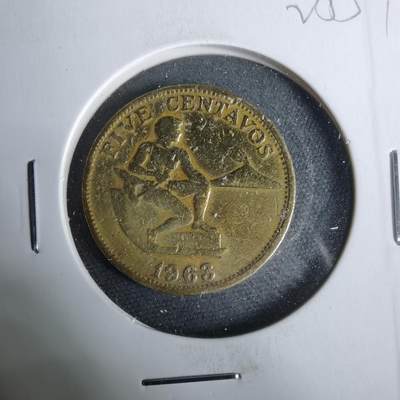 沼泽如烟--第925场 - 菲律宾1963年五分