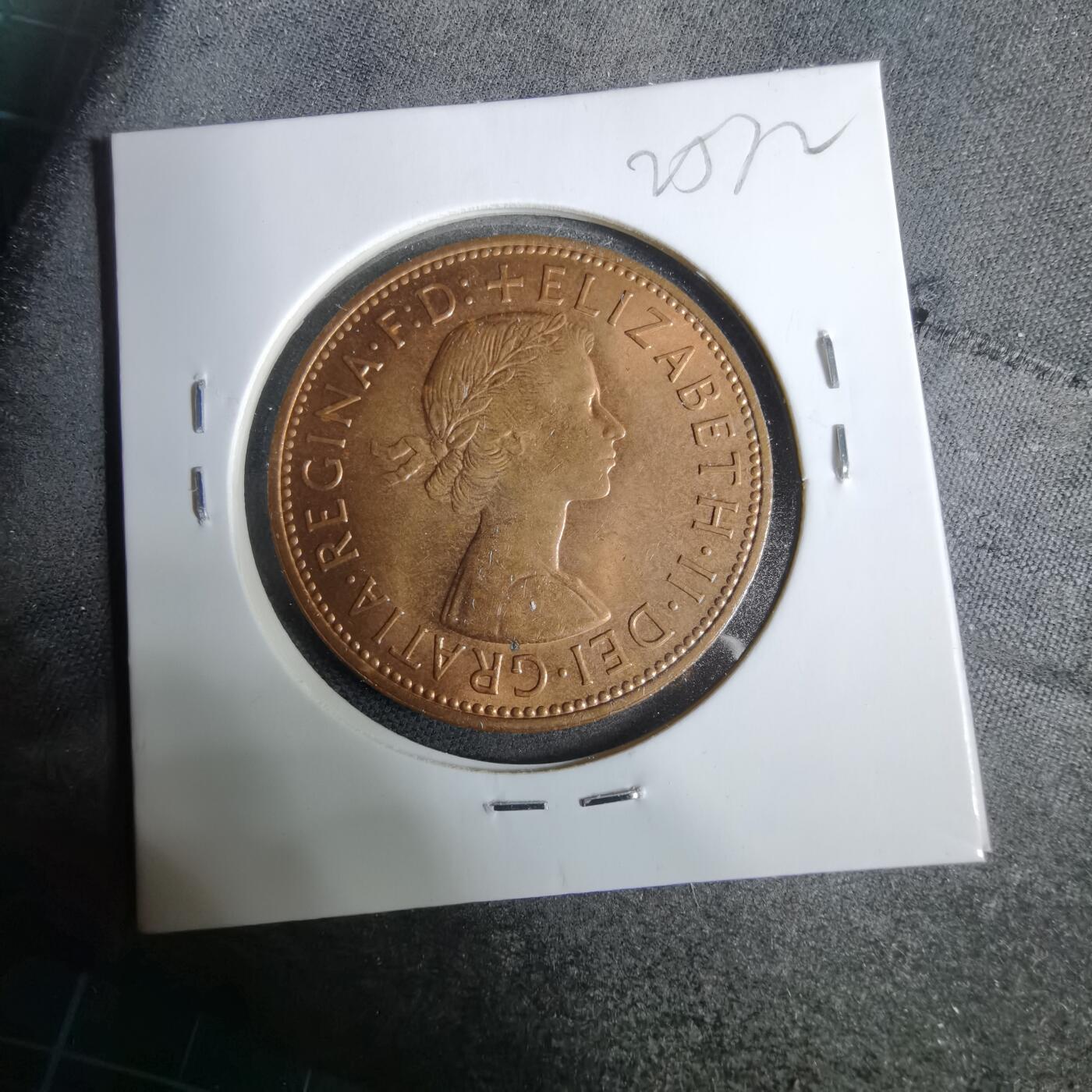 沼泽如烟--第925场 英国1967年1便士