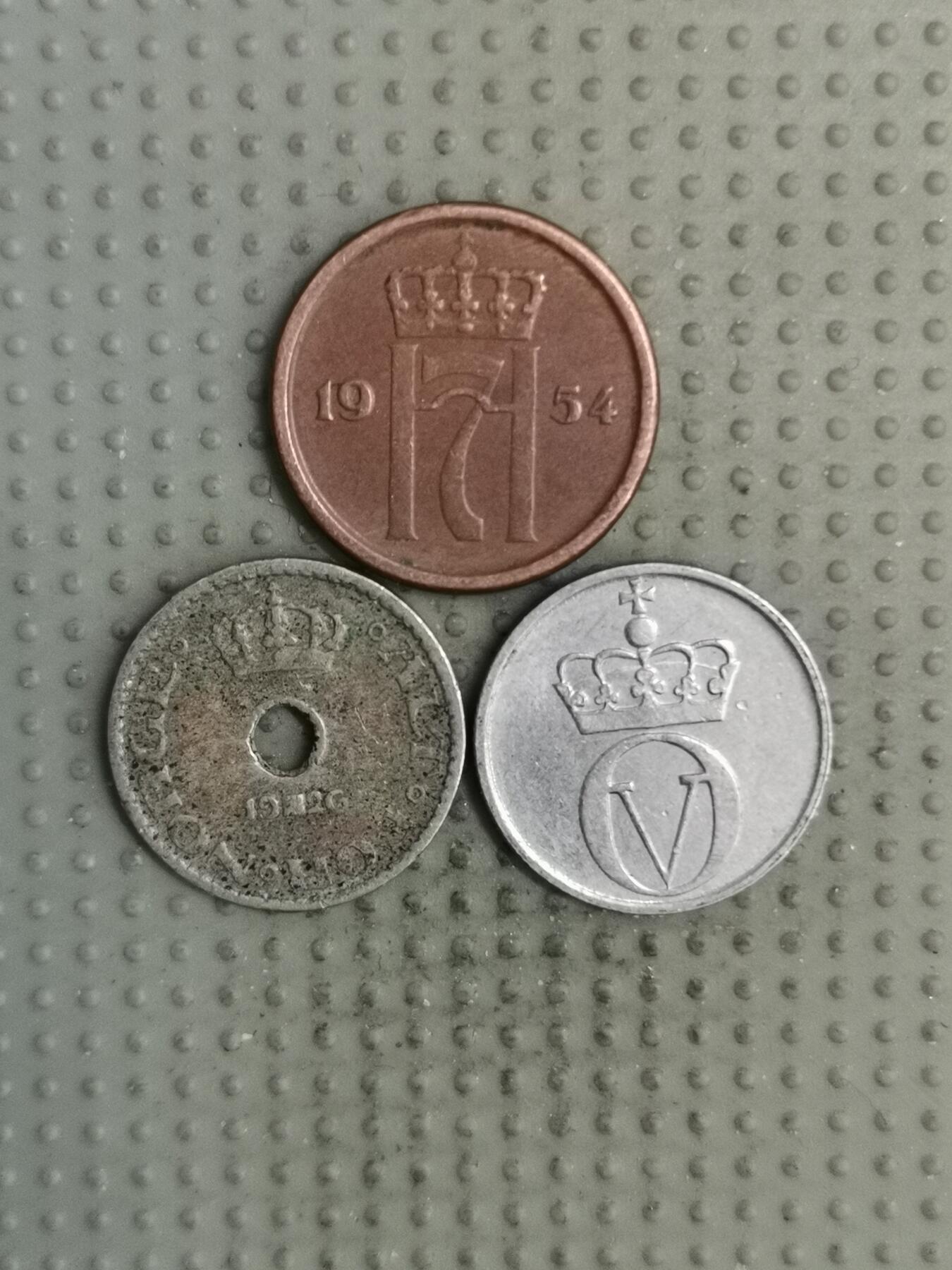 2025年第134场各国散币拍卖（总第134场） 挪威3枚