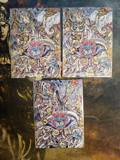 阳大大卡牌拍卖第86期（持续收拍品，周六晚上九点截拍，进群福利早知道） - 【三宫】卡德曼 山丘 狮驼岭三妖 三宫粗闪