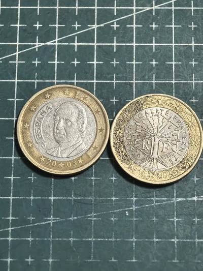 轻松集币无压力 - 法国西班牙1欧/组