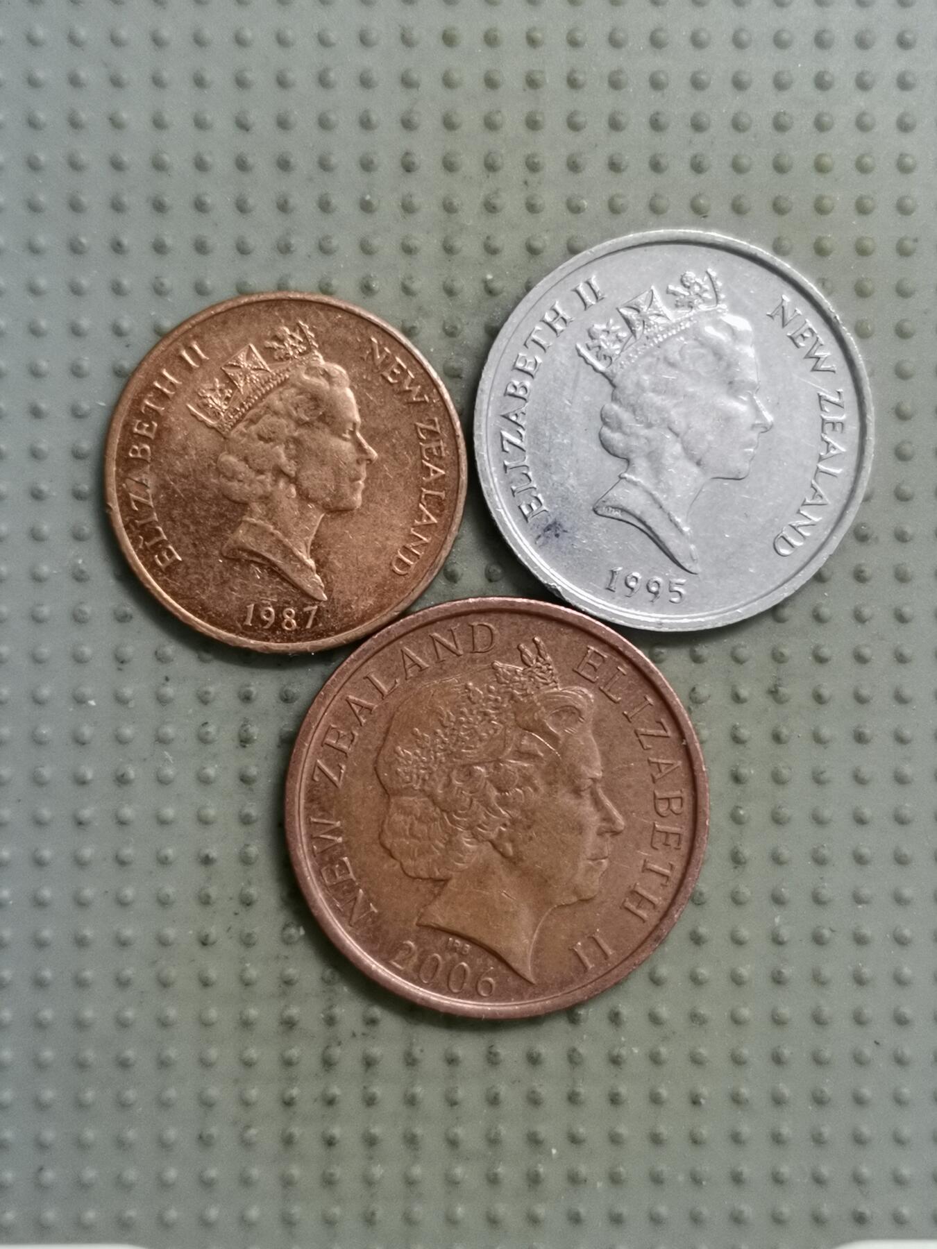 2025年第135场各国散币拍卖（总第135场） 新西兰3枚