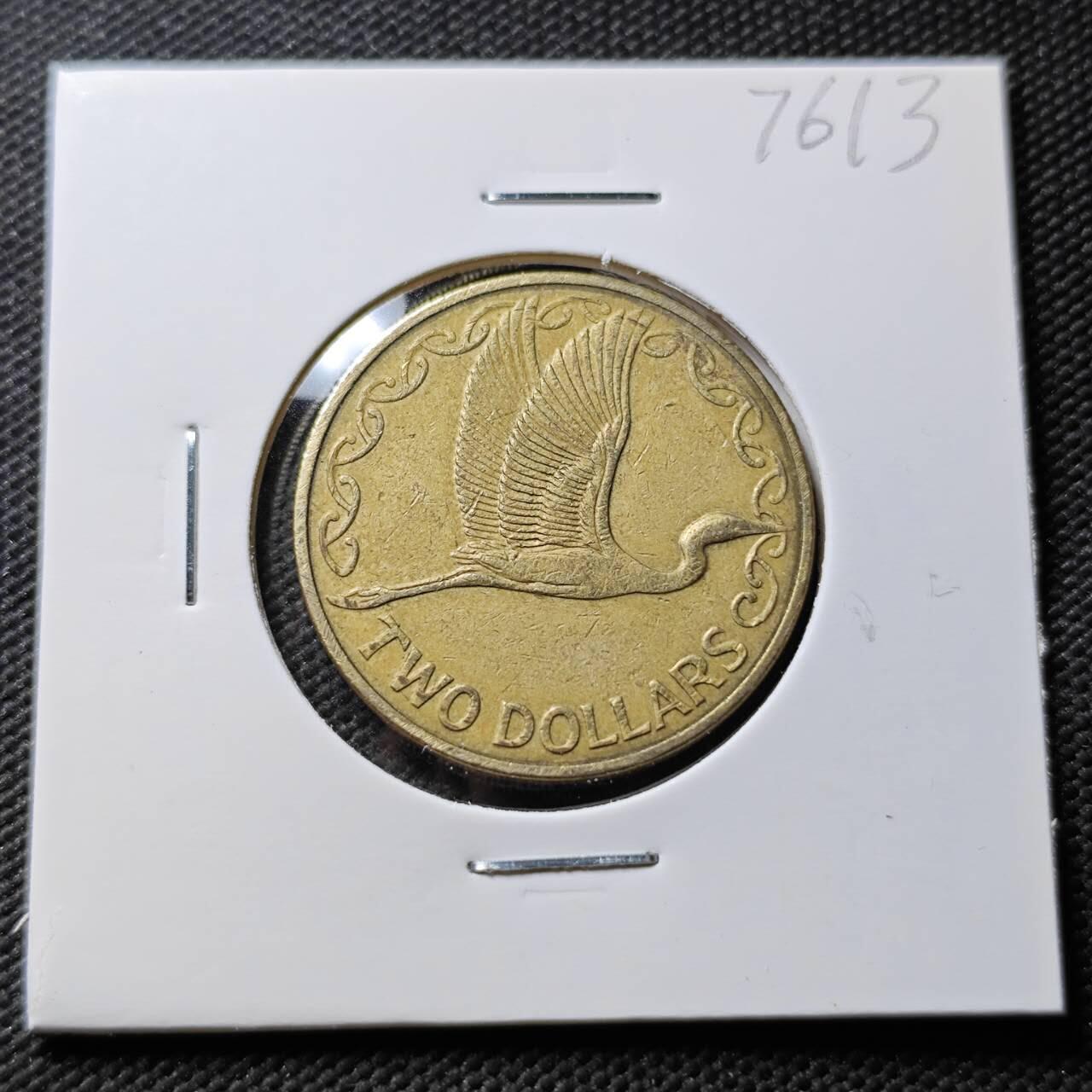 KK钱币收藏小铺 第376期  2月预留时间 周末发货  新西兰2元