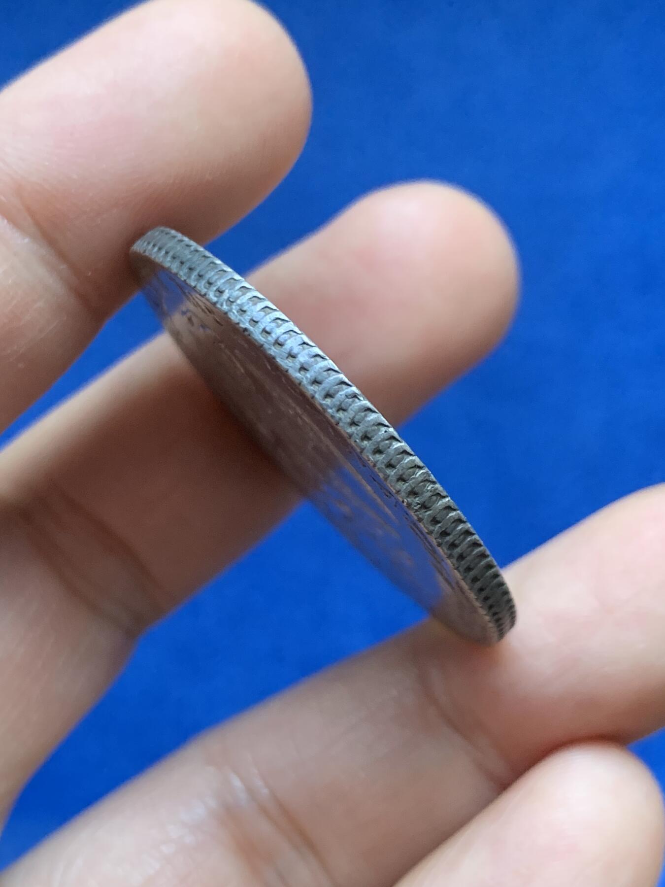 《竞宝斋》第446场 周日，周一，2场连拍 （全场包邮） 墨西哥1890 MO MH版 8R鹰洋银币