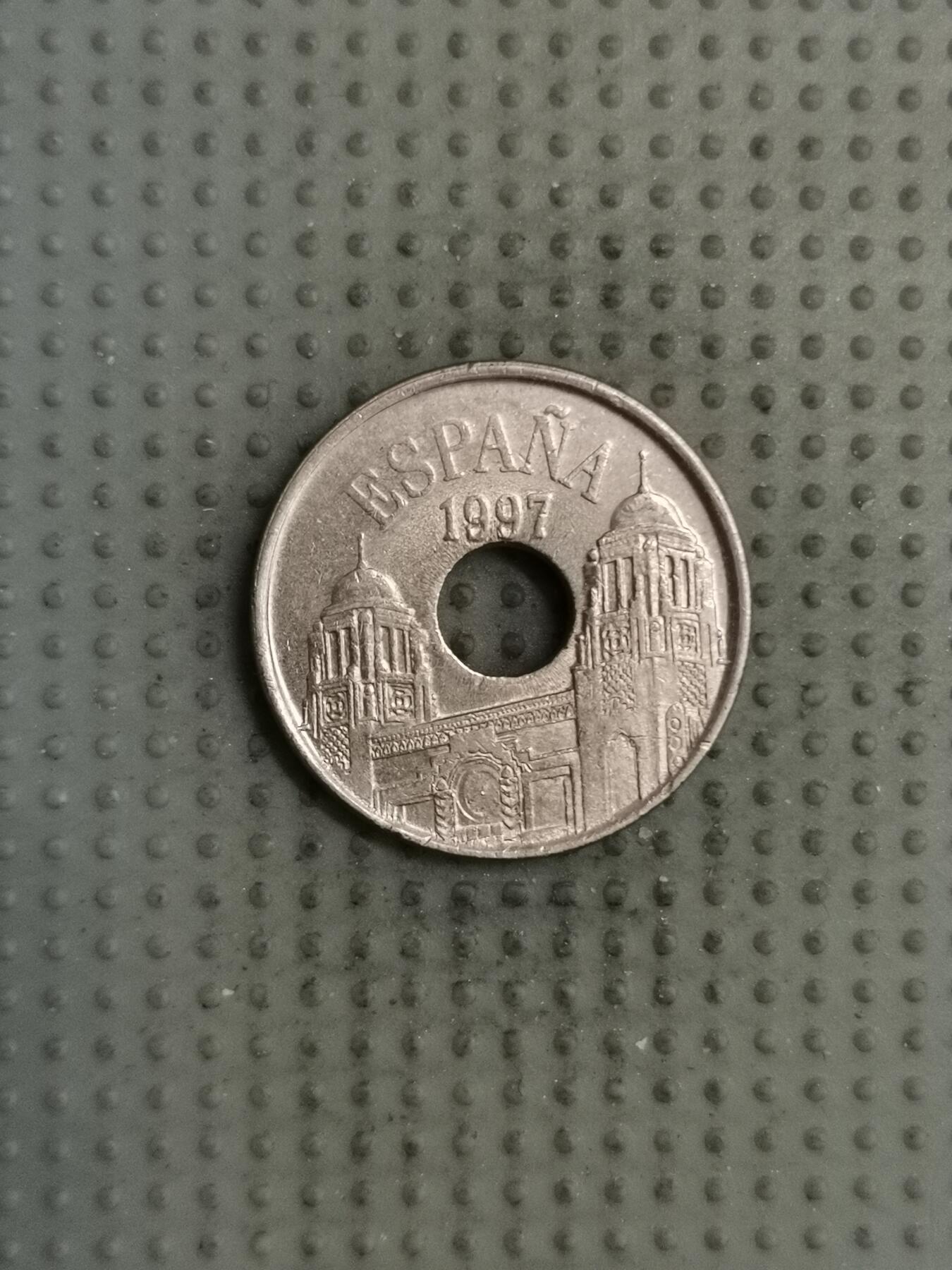 2025年第134场各国散币拍卖（总第134场） 西班牙1997年梅利利亚市25比塞塔纪念币