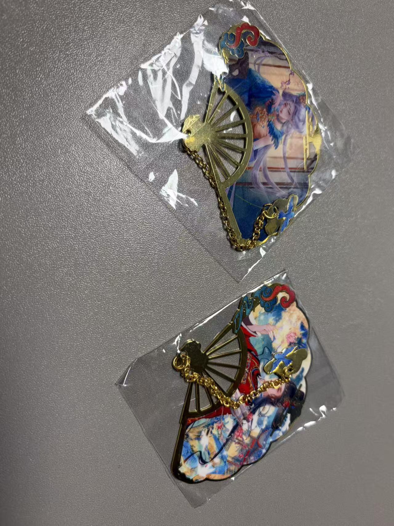 秋萤阁第36期 (12月10日周三晚上21点截拍，欢迎竞拍)  趣卡社万物有灵 书签一对