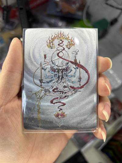 喜灰玩卡首拍第一期免佣金 - 启读沈鑫老师亲签限编卡哪吒法相