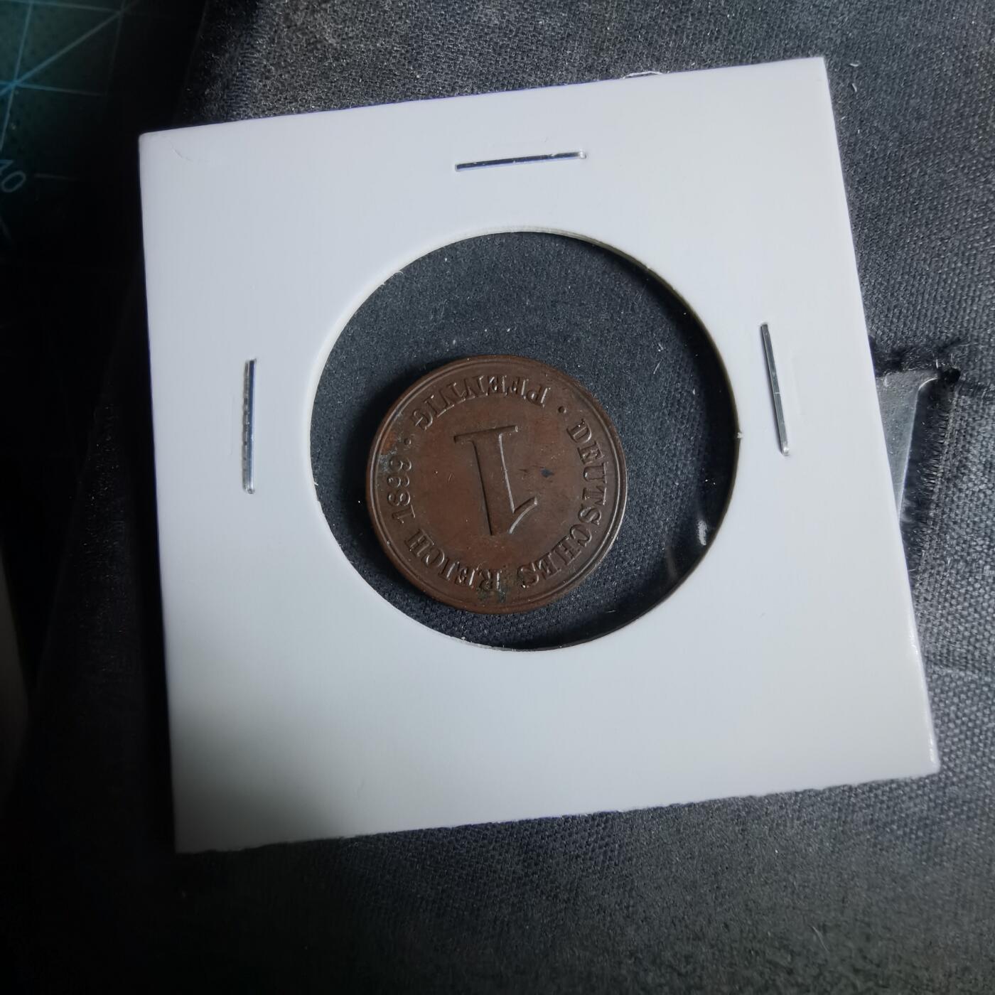 沼泽如烟--第925场 德国1899年1芬尼