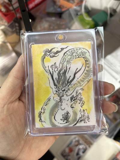 喜灰玩卡首拍第一期免佣金 - 沈鑫老师手绘卡一张