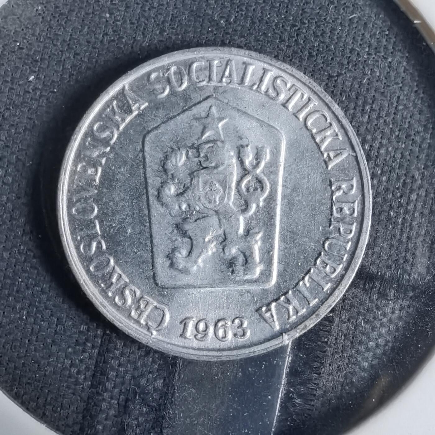 沼泽如烟--第925场 捷克1963年1赫勒