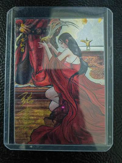 阳大大卡牌拍卖第86期（持续收拍品，周六晚上九点截拍，进群福利早知道） - 【亲签卡】卡德曼 张建东三国 貂蝉 限编31/40