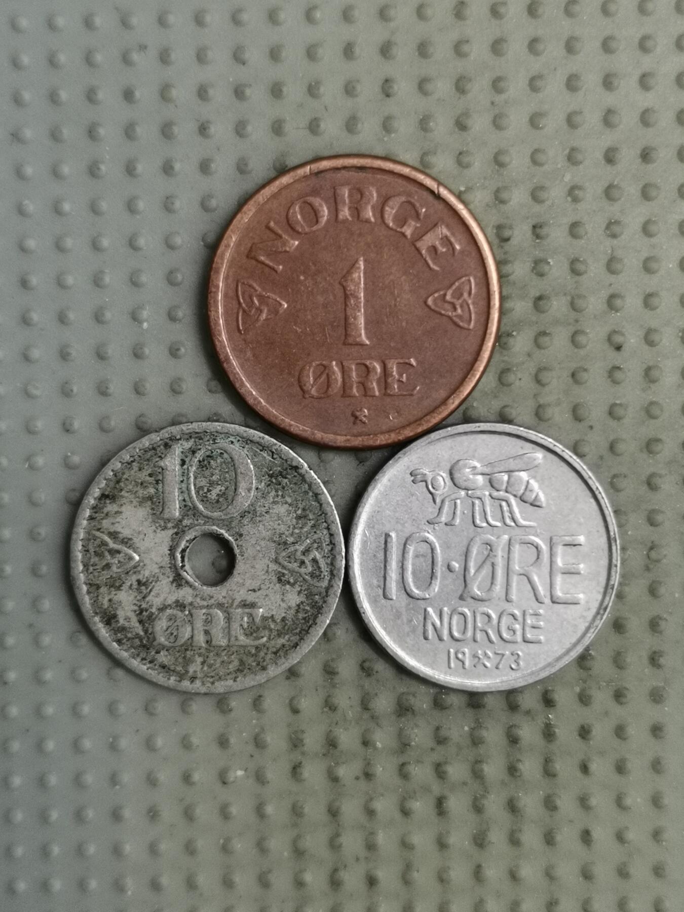 2025年第134场各国散币拍卖（总第134场） 挪威3枚