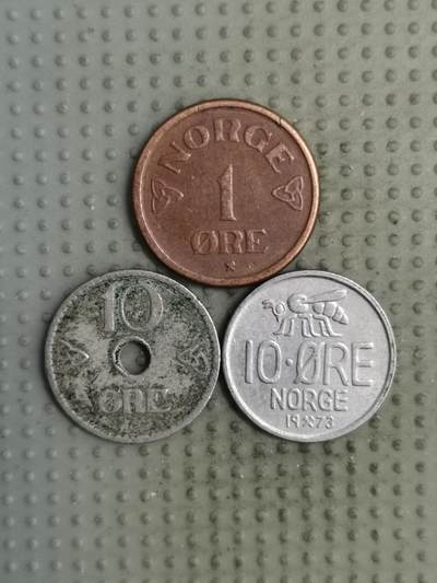 2025年第134场各国散币拍卖（总第134场） - 挪威3枚