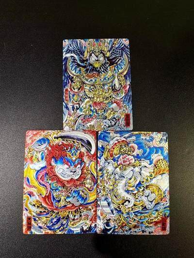 NO.17 好又多金牌大场，新店点关注不迷路！每周一站式配齐，方便凑单！（周6晚8点截拍，卖家送拍0抽成！） - 奇点卡牌 山丘绘 狮驼岭三妖 粗闪一套