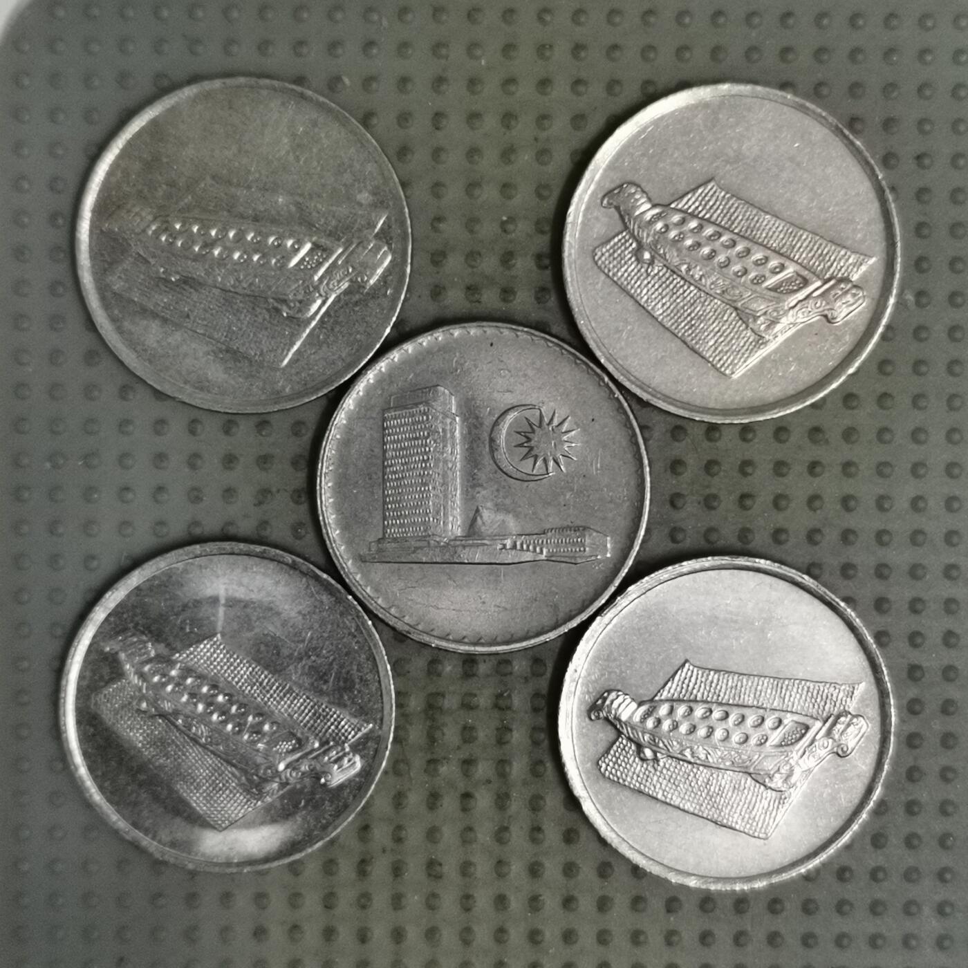 2025年第135场各国散币拍卖（总第135场） 马来西亚10分5枚