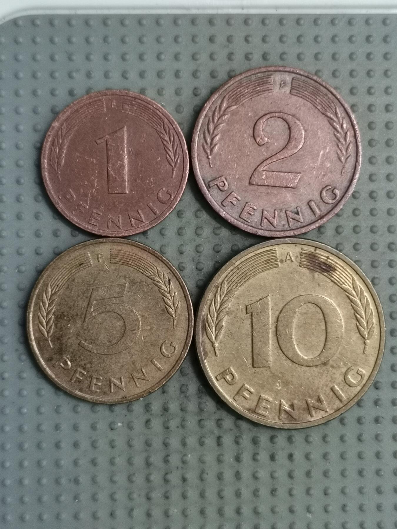 2025年第134场各国散币拍卖（总第134场） 德国4枚