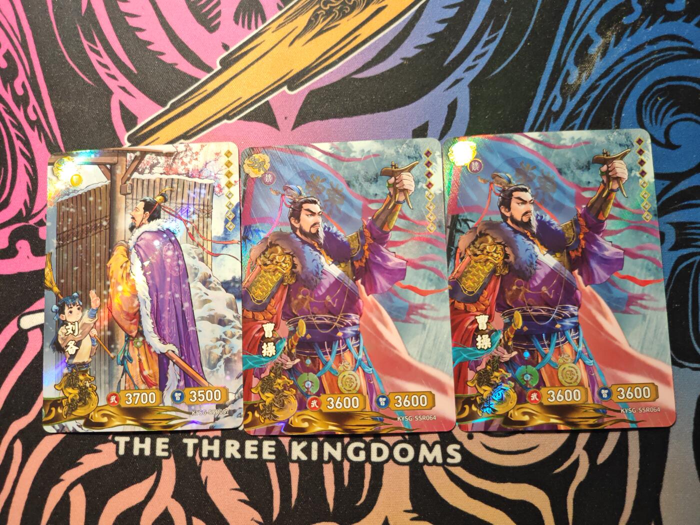 卡牌实验室开始第六次实验 卡游三国GP×3+SSR×11