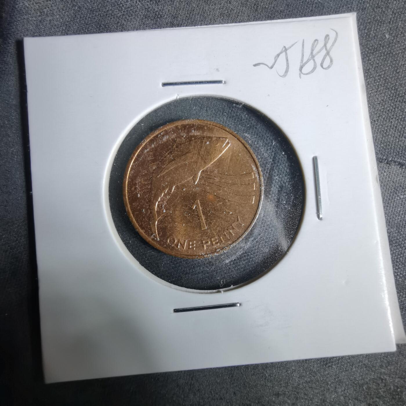 沼泽如烟--第925场 圣赫勒拿1991年1便士