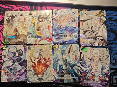 卡牌实验室开始第六次实验 - 【打包】卡游三国一决第三弹 UR×8